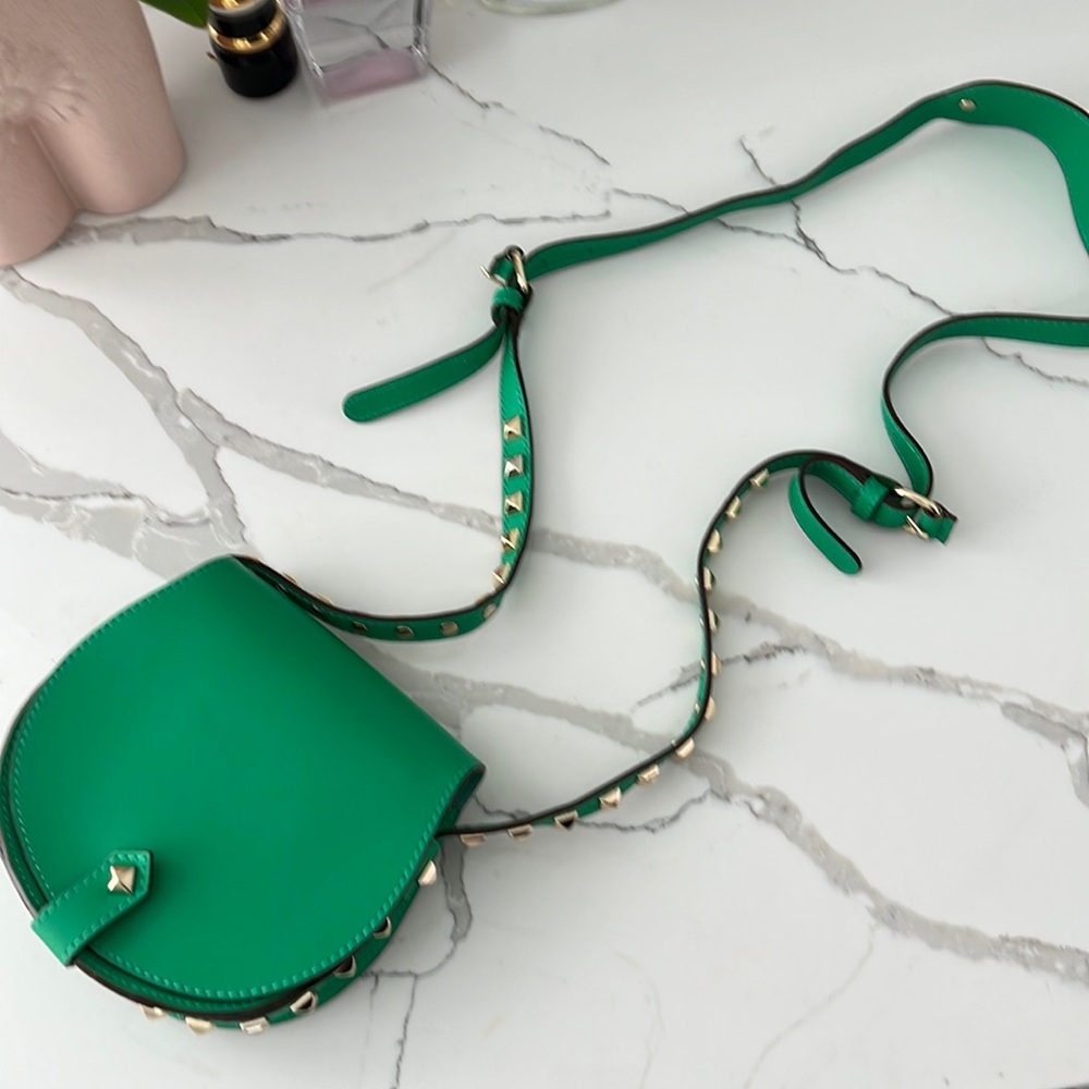 Rebecca Minkoff green crossbody bag